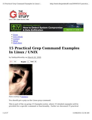 15 Practical Grep Examples in Linux Unix